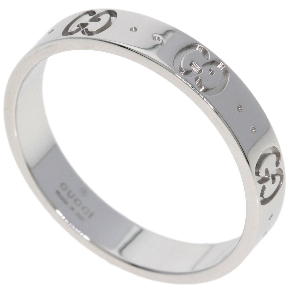 Gucci Icon #21 Ring - 18K White Gold Women's GUCCI
